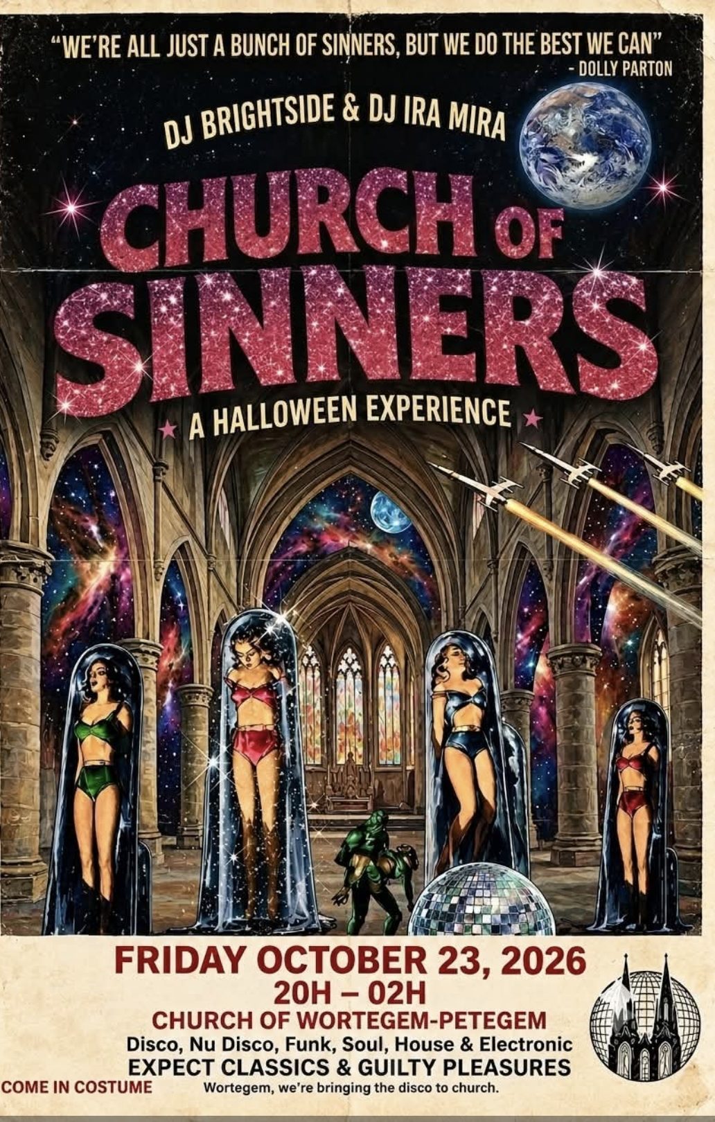 Affiche Church of Sinners – A Halloween Experience