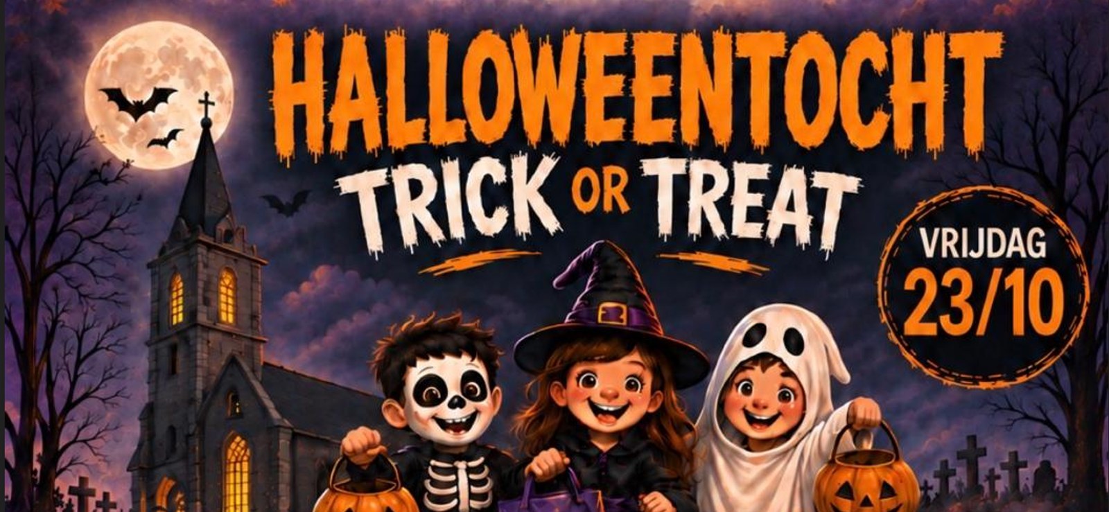 Halloweentocht – Trick or Treat